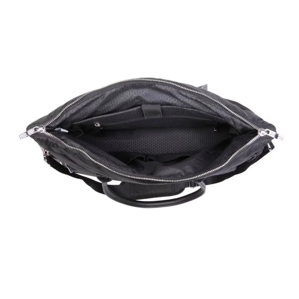 IPack Puffy Tote Built in Luggage Travel Sleeve Black NWT